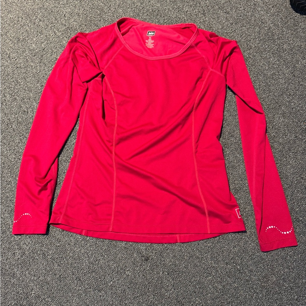 Women's pink Long Sleeve Top